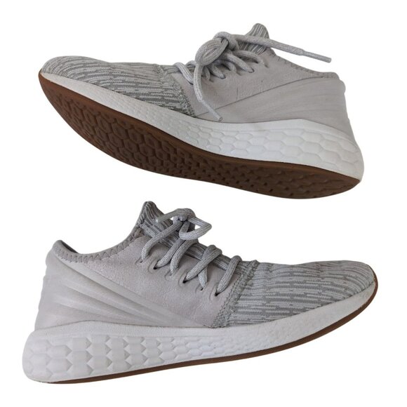 New Balance Fresh‎ Foam Cruz V2 Sneaker Running Shoe Womens 7 Gray Lace Up - Picture 3 of 9